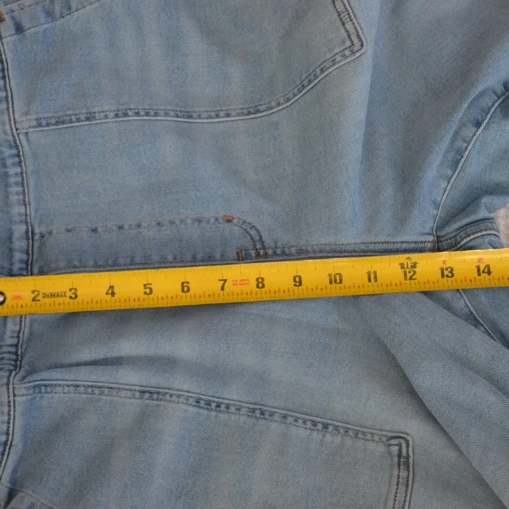 Madewell Pull-On Relaxed Jeans in Bellview Wash XL - Picture 15 of 16